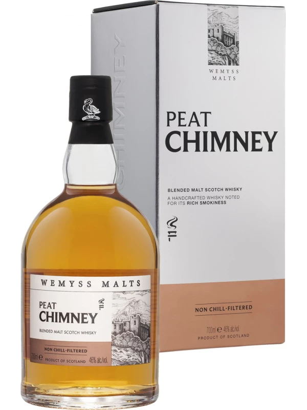 Peat Chimney Blended Malt, gift box