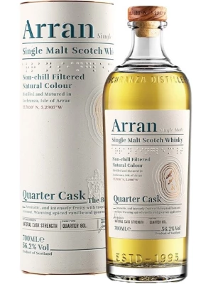 Виски Arran, The Bothy Quarter Cask (56.2%), in tube 0.7 л