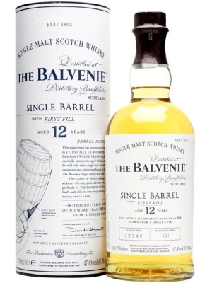 Виски Balvenie Single Barrel First Fill, 12 Years Old, in tube 0.7 л