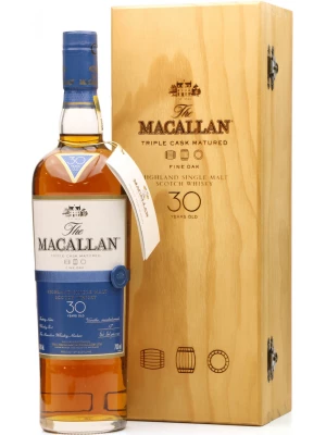 Виски Macallan Fine Oak 30 Years Old, with box 0.7 л