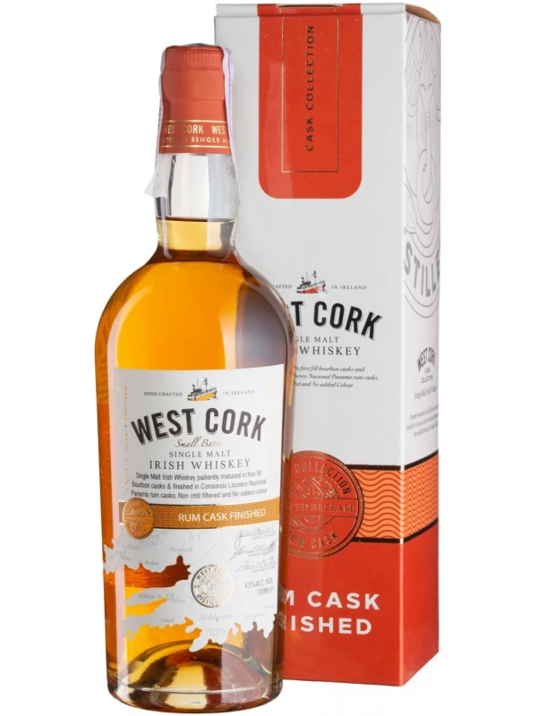 West Cork Small Batch Rum Cask, gift box
