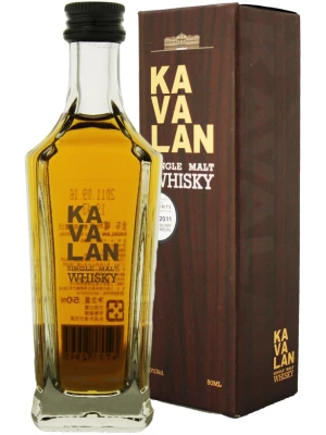 Виски Kavalan Single Malt, gift box 0.05 л