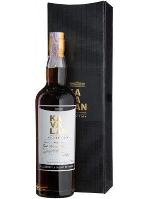 Виски Kavalan Peaty Single Cask (54,8%), gift box 0.7 л