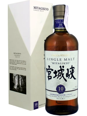 Виски Nikka, Miyagikyo 10 Years Old, gift box 0.7 л