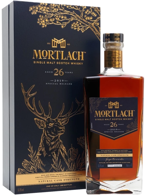 Mortlach 26 Years, gift box