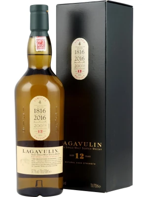 Виски Diageo, Lagavulin 12 Years Old (Releas 2016), gift box 0.7 л