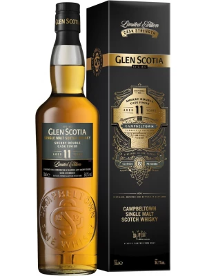 Виски Glen Scotia 11 Years, Sherry Double Cask Finish, gift box 0.7 л