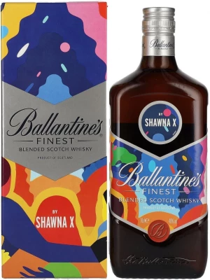 Виски Ballantine's Finest by Shawna X, gift box 0.7 л