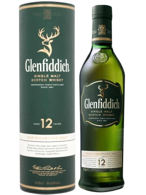 Виски Glenfiddich 12 Years Old 0.375 л