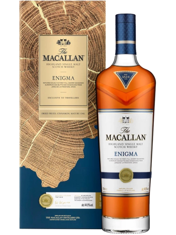 Macallan, Enigma Highlands Single Malt, gift box