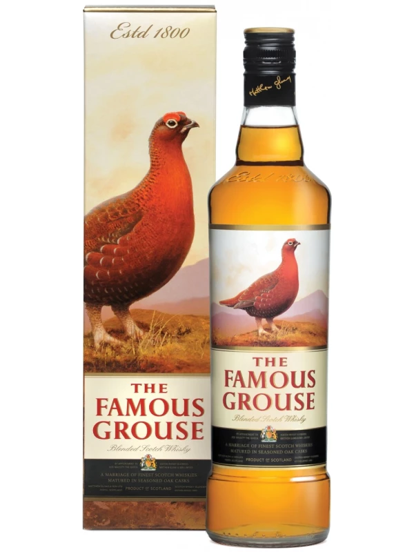 The Famous Grouse Finest, with box