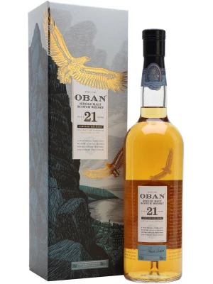 Виски Diageo, Oban 21 Year Old, gift box 0.7 л
