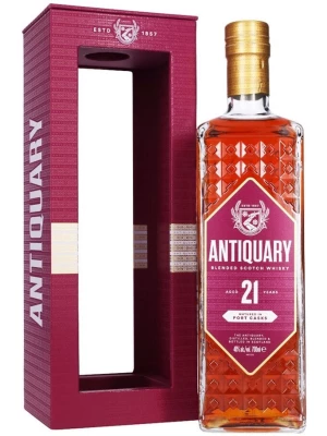 Виски Antiquary 21 Years Old Port Cask, gift box 0.7 л
