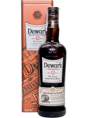 Виски Dewar's 12 years old, metal box 0.7 л