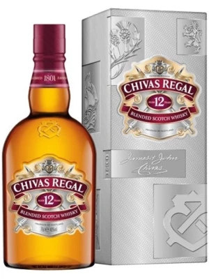 Виски Chivas Regal 12 years old, with box 0.375 л
