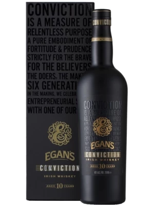 Виски Egan's Conviction 10 Years Old, gift box 0.7 л