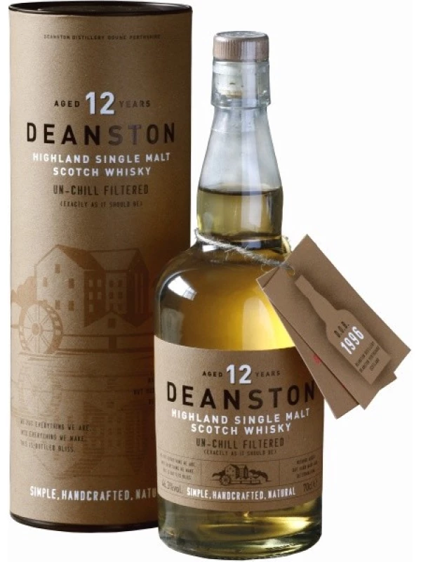 Deanston Aged 12 Years, gift tube