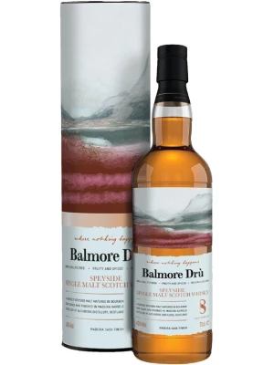 Виски Balmore Dru Speyside 8 Years Old, in tube 0.7 л