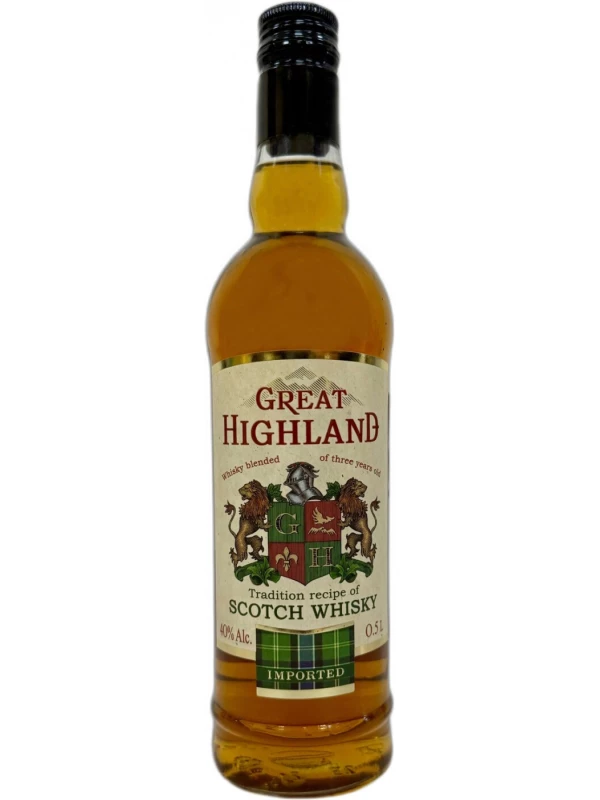 Great Highland Blended 3 Years Old