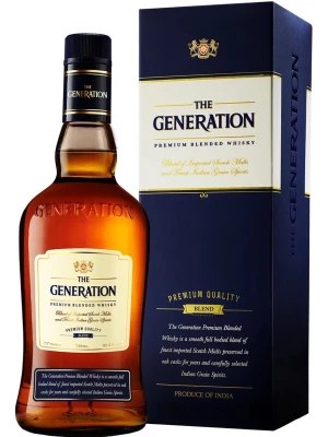 Виски The Generation Premium Blended, gift box 0.75 л