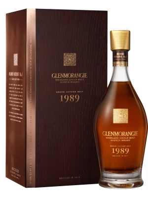 Виски Glenmorangie Grand Vintage Malt, wooden box 1989 0.7 л