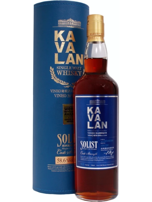 Kavalan, Solist Vinho Barrique (58,6%), gift box