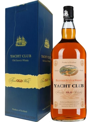 Виски Yacht Club, gift box 4.5 л