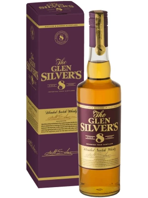 Виски Glen Silver's Blended Scotch 8 Years Old, gift box 0.7 л