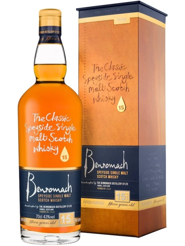 Benromach 15 Years Old, gift box
