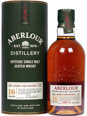 Виски Aberlour 16 Years Old Double Cask (43%), in tube 0.7 л