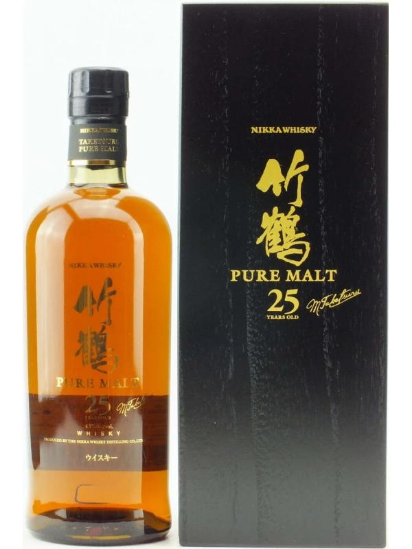 Nikka, Taketsuru 25 Years Old, wooden box