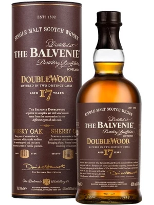 Виски Balvenie Doublewood 17 Years Old, in tube 0.7 л