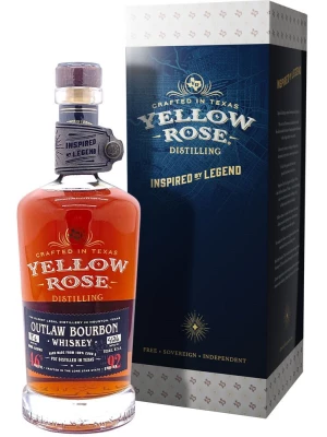 Виски Yellow Rose Outlaw Bourbon, gift box 0.7 л