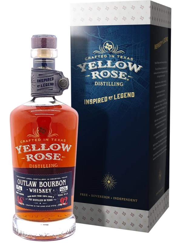 Yellow Rose Outlaw Bourbon, gift box