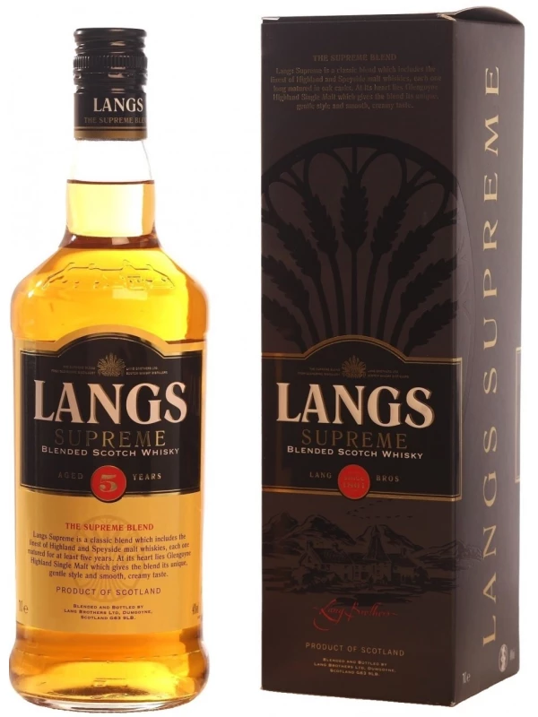 Langs Supreme, 5 Years Old, gift box