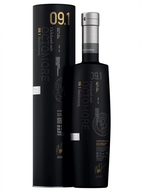 Bruichladdich Octomore 09.1 Masterclass in tube