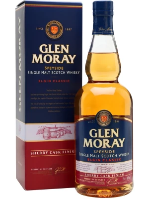 Виски Glen Moray Elgin Classic Sherry Cask Finish, gift box 0.7 л