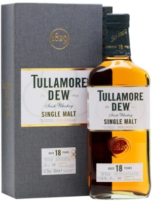 Виски Tullamore Dew 18 Years Old, gift box 0.7 л