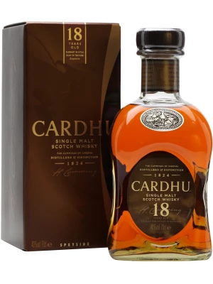 Виски Cardhu 18 Years Old, gift box 0.7 л