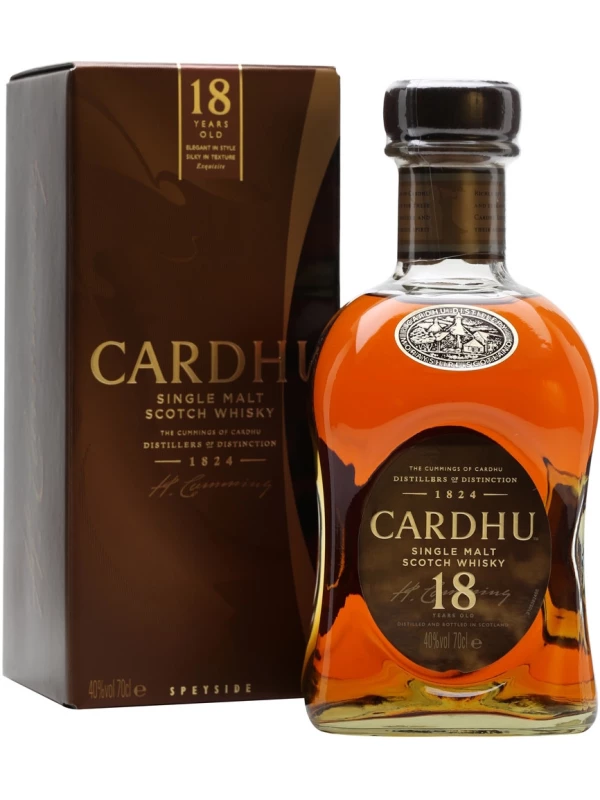 Cardhu 18 Years Old, gift box