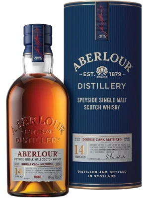 Виски Aberlour 14 Years Old Double Cask, in tube 0.7 л
