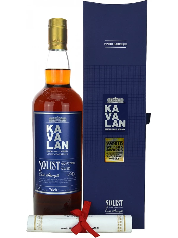 Kavalan, Solist Vinho Barrique (57,1%), gift box