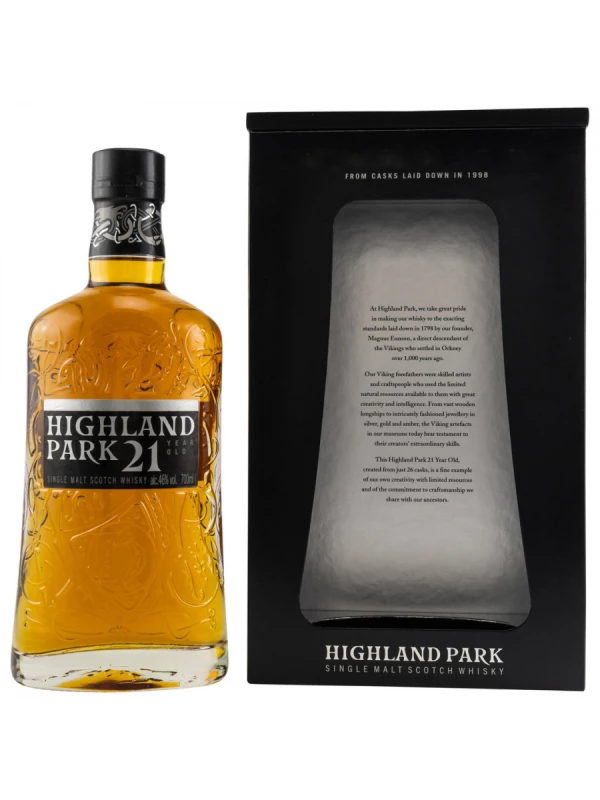 Highland Park 21 Years Old, gift box