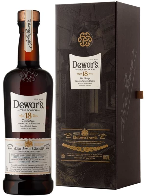 Виски Dewar's 18, in box 0.75 л