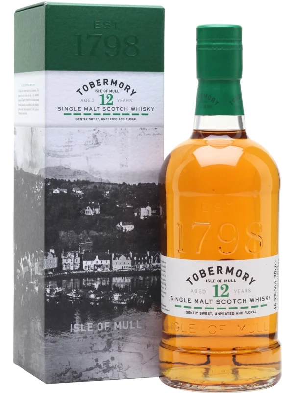 Tobermory 12 Years Old, gift box