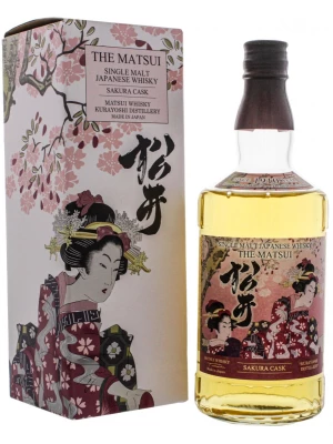 Виски The Matsui Sakura Cask, gift box 0.7 л
