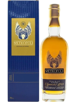 Виски Metropoli Spanish Affair Pure Malt, gift box 0.7 л