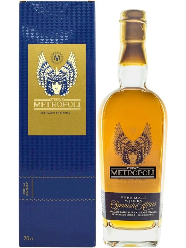 Metropoli Spanish Affair Pure Malt, gift box