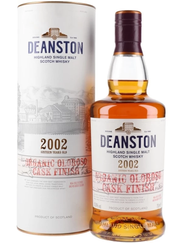 Deanston Organic Oloroso Cask Finish, 2002, gift box