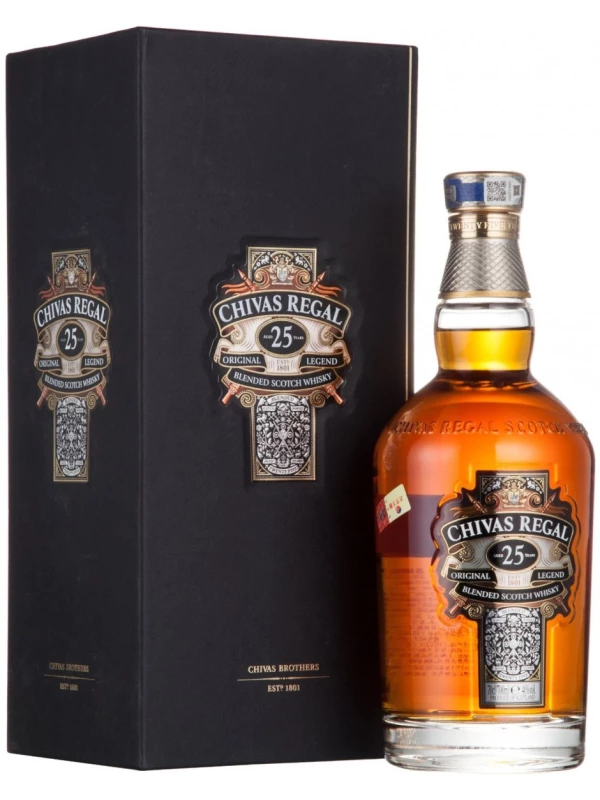 Chivas Regal 25 years old, with box
